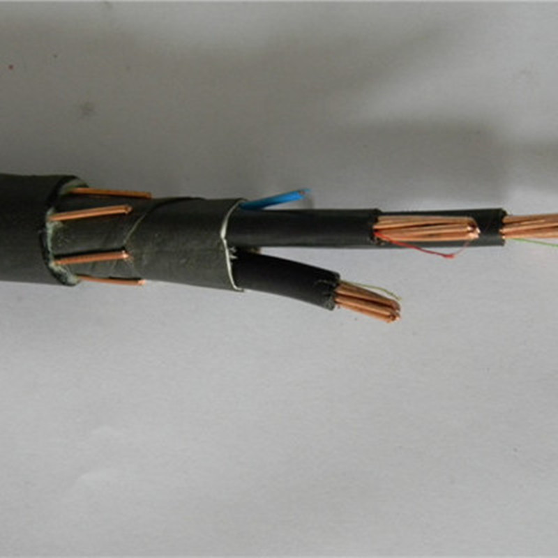 8 / 3AWG Split koncentrisk kabel XLPE isolering PE / PVC-jacka