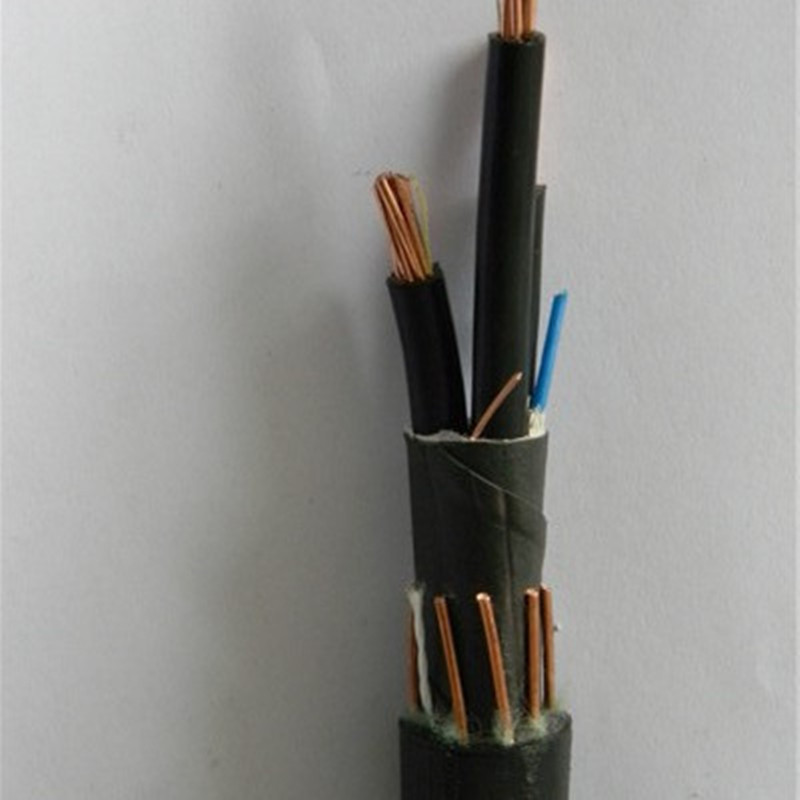 8 / 3AWG Split koncentrisk kabel XLPE isolering PE / PVC-jacka