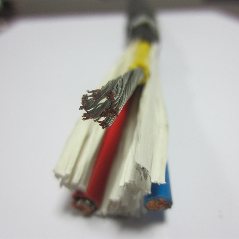 Lågspänning delad koncentrisk kabel 8 / 2AWG med PVC-isolering