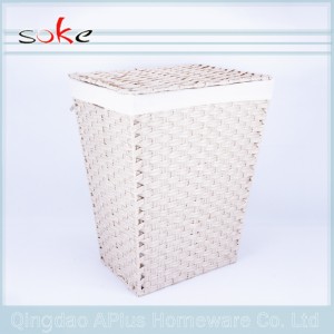 100% PE rottingvävd förvaringskorg eller korg