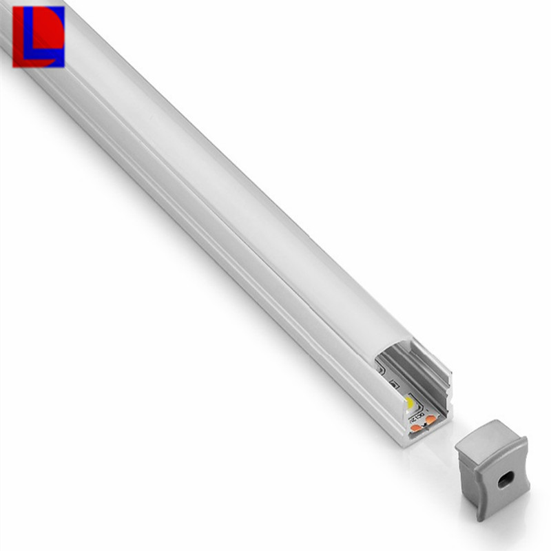 Led-remsprofiler med ljusa arkitektoniska aluminiumprofiler