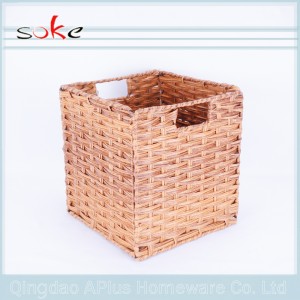 PE rotting vävd lagringskorg för lagring