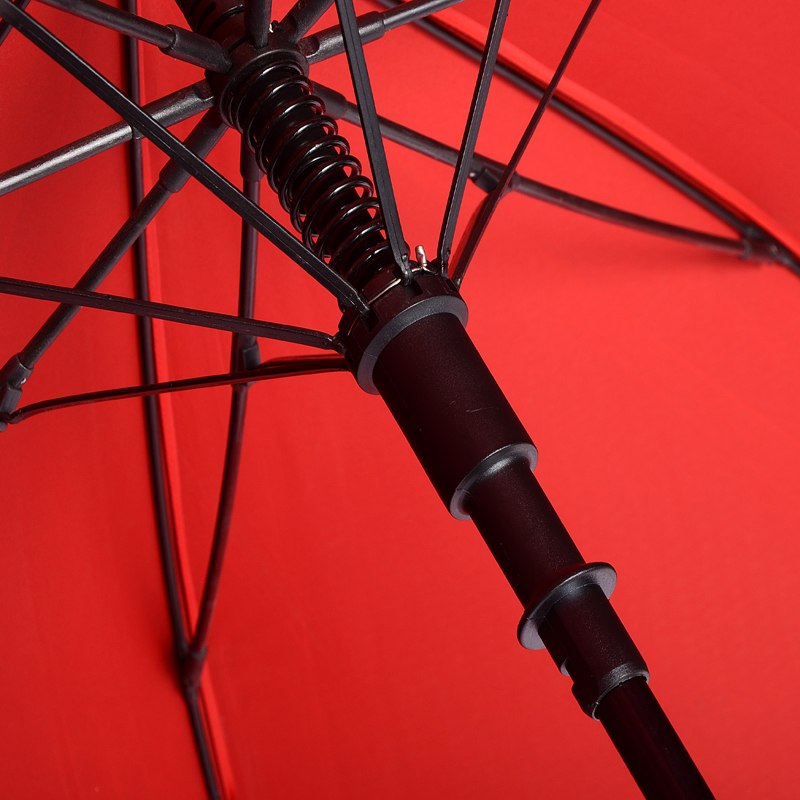 Autohandtag Dubbelskikt Billigt vindtät Straight Golf Paraply