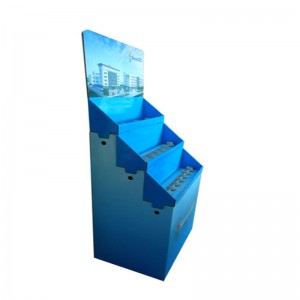 Anpassade pappersmaterial leksaker kartong display för marknadsföring, kartong display för leksaker