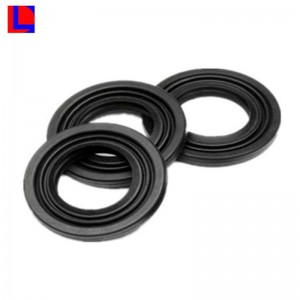 Anpassad röd silikongummipackning för elektronisk applikation