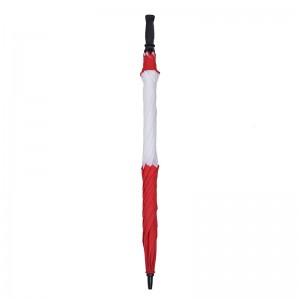 Kina paraply dubbelskikt TOPP Leverantör 30 tum 8ribbs golfparaply med logotyptryck