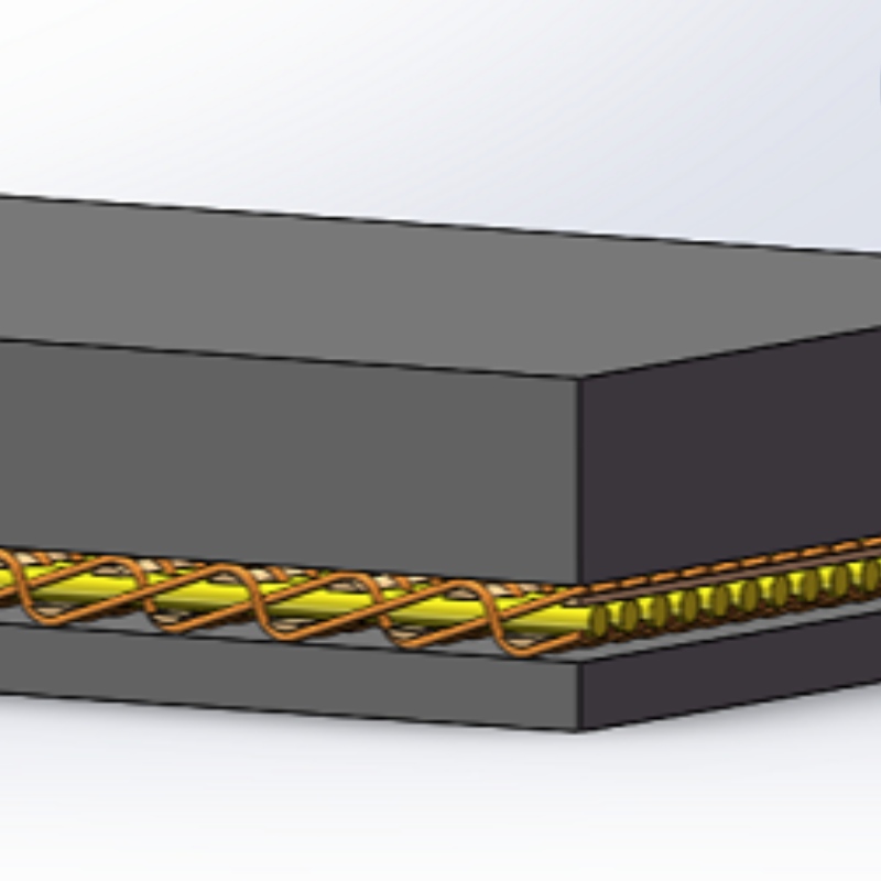 Aramid transportband