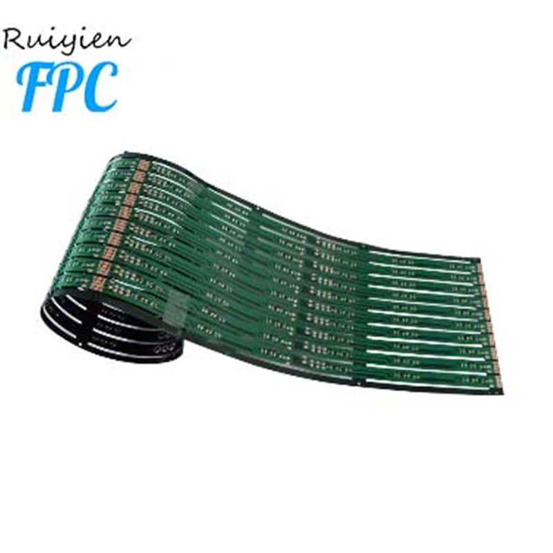 Lågpris skärmad flexkabel Gratis prov Pekskärm Fpc Tillverkare 4 lager FPC PCB 1.0MM Pitch FPC / FFC Flex Board