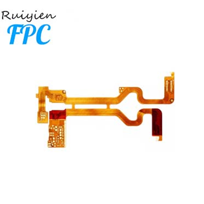 Dubbelsidig polyimid flexibel PCB FPC liten flexibel tryckt kameramodul OEM ODM cem-3 elektronisk fpc flex trycktavla