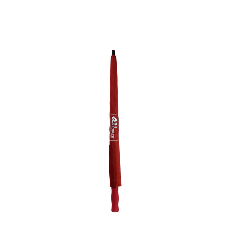 Pongee 190T Long Shaft Automatic Type Custom Golf Paraply With Logo