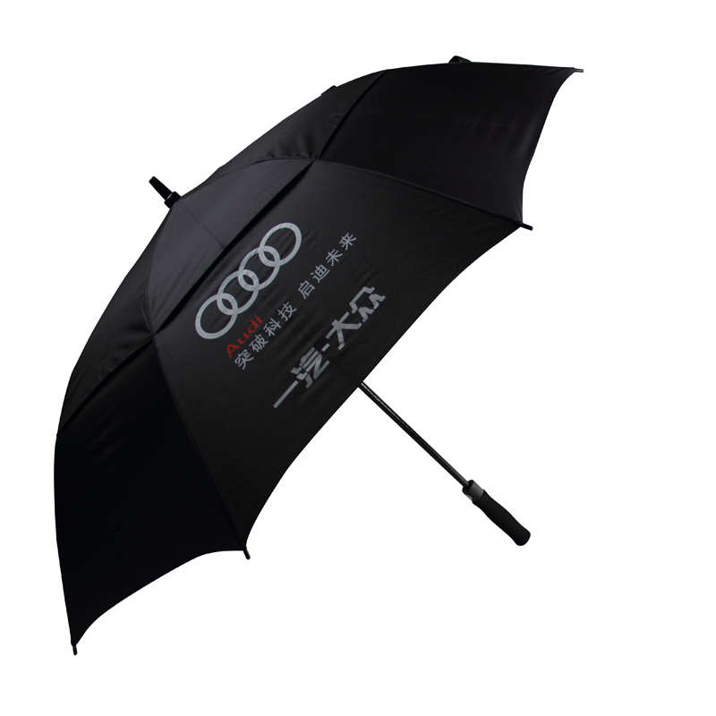 Subway Promotional Windproof Outdoor Double Layer Golf Paraply
