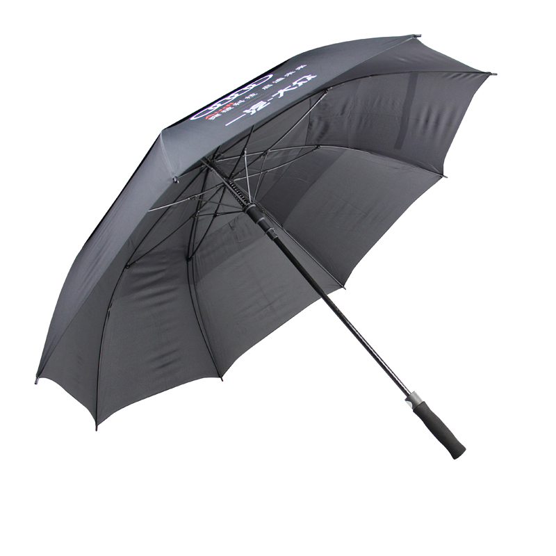 Subway Promotional Windproof Outdoor Double Layer Golf Paraply