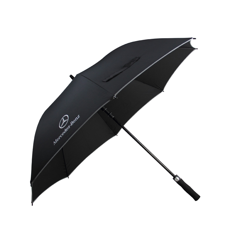 Subway Promotional Windproof Outdoor Double Layer Golf Paraply