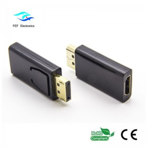 DisplayPort-manlig DP till HDMI-kvinnlig omvandlare-kod: FEF-DPIC-025