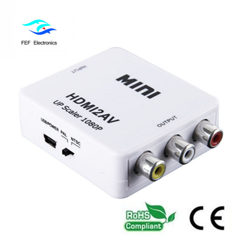 HDMI till AV-omvandlare Kod: FEF-HZ-003