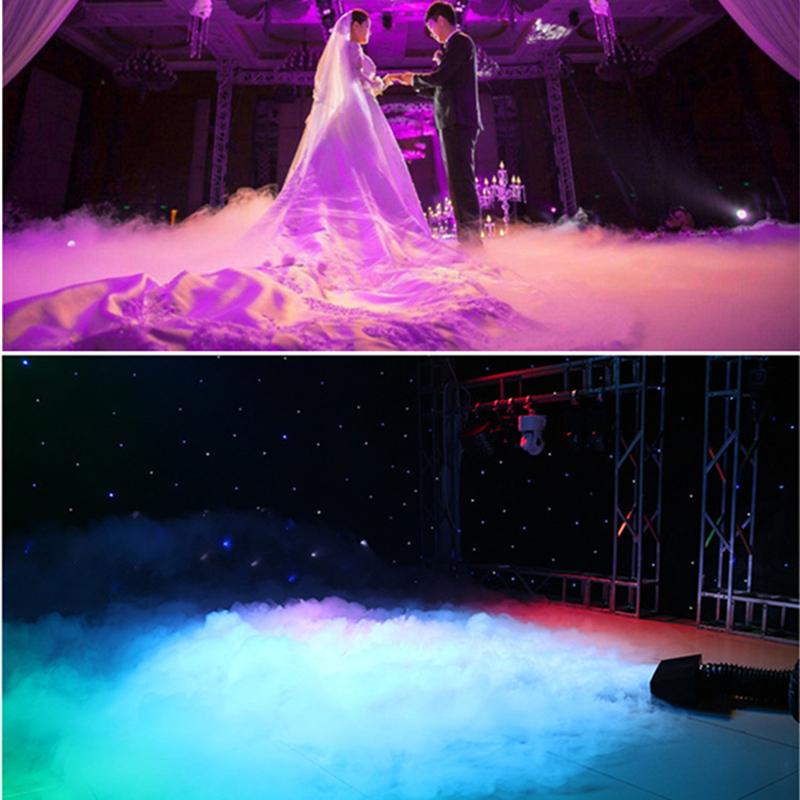 Low Lying Mog Machine 3000W Water Mist Ground Smoke Making Machine