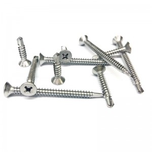 Försänkt självborrande skruvar