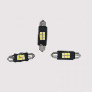 Nytt Superljust CANBUS 3030 6smd C5W Festoon 31mm 36mm 39mm 42mm ledljus