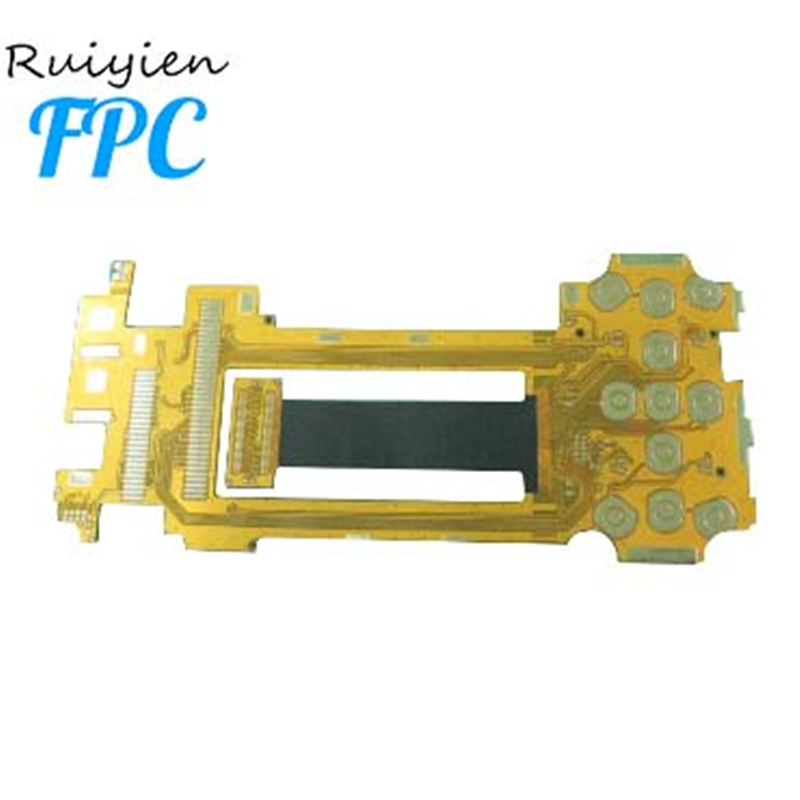 Polyimide och FR4 Flexibel PCB, flerskikts FPC kretskort FPC LED PCB Board tillverkning och montering