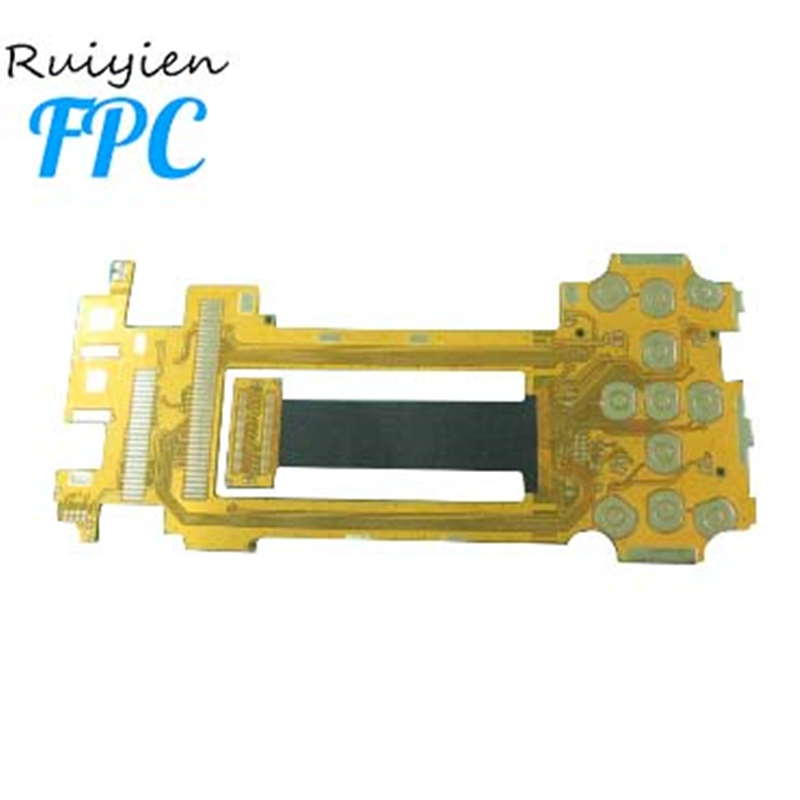 Kina Shenzhen professionell odm rohs ul anpassad husdjur Transparent flex Flexibel PCB fpc-kort 2 lager polyimid