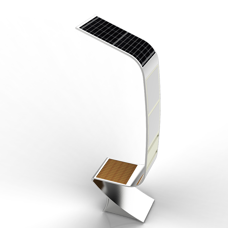 Reklamutrustning Solar LED-belysning Smart Bench