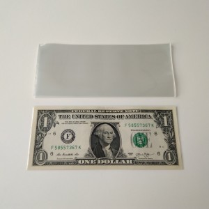Deluxe Valutahylsning Bill Paper Note Money Sleeves