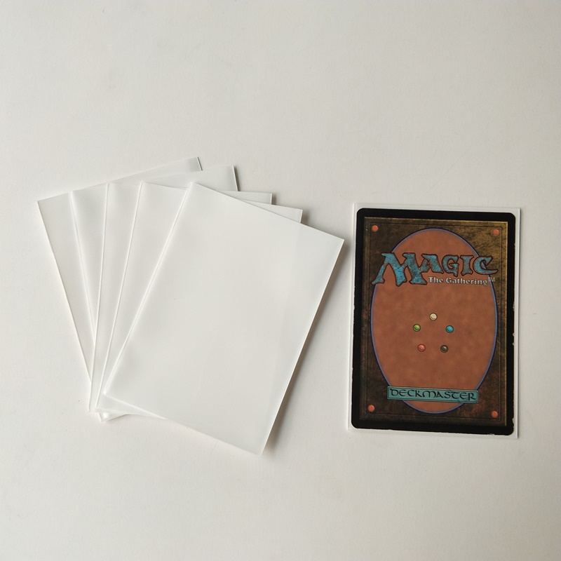 White Matt Deck Protectors Sleeves Standard Size MTG Pokemon