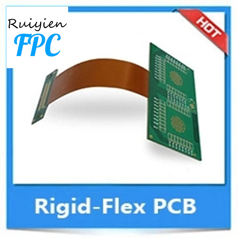 Superledande flerskikts hög täthet och vrid Flex Printed Circuit Board PCB-enhet