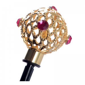 Fashion Sun skyddande kulhandtag specialparaply utomhus 3-fold paraply