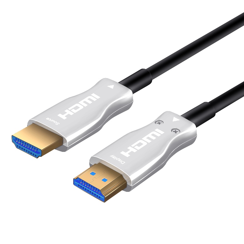 Fiberoptisk HDMI-kabel, HDMI 2.0 AM till AM, 4K @ 60 HZ, 18 Gps, RGB4: 4: 4 3D ARC