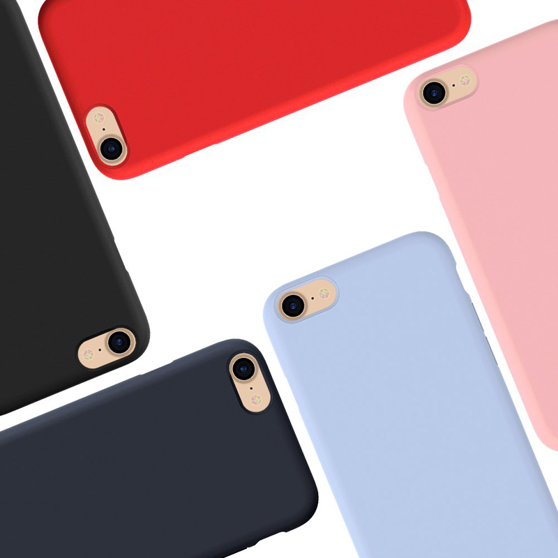 TPU mjuk silikonfodral fodral för Iphone X 8 plus 7 plus 6 6s Skydda din telefon