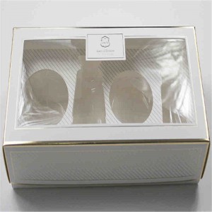 ny design fullfärgtryckt logotyp anpassade presentförpackning kartongförpackning