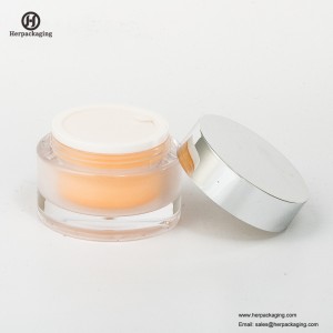 HXL213A lyxig rund akryl kosmetisk burk