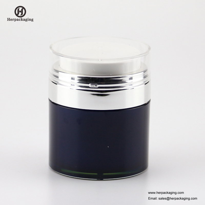 HXL417 lyxig rund akryl kosmetisk burk