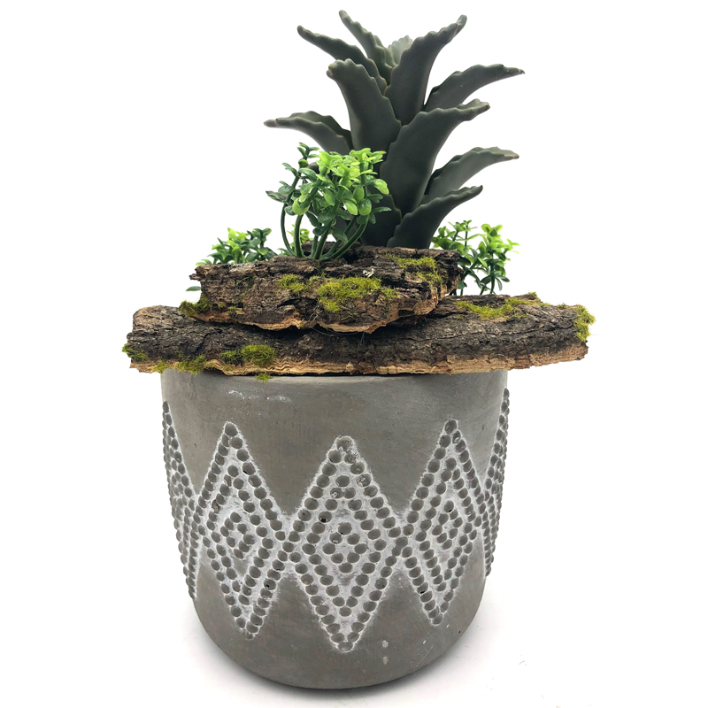 Konstgjord realistisk suckulent Aloe Vera Plant Tropical Office Garden Home Decor