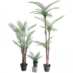 Konstgjord växtgräs med kruka för hembröllop Hem Tabell Arrangement Dekorationsdekoration Grön