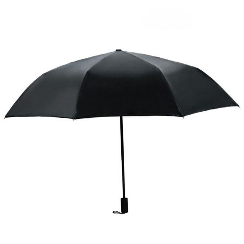 blomma inuti tryck svart beläggning anti UV vik paraply