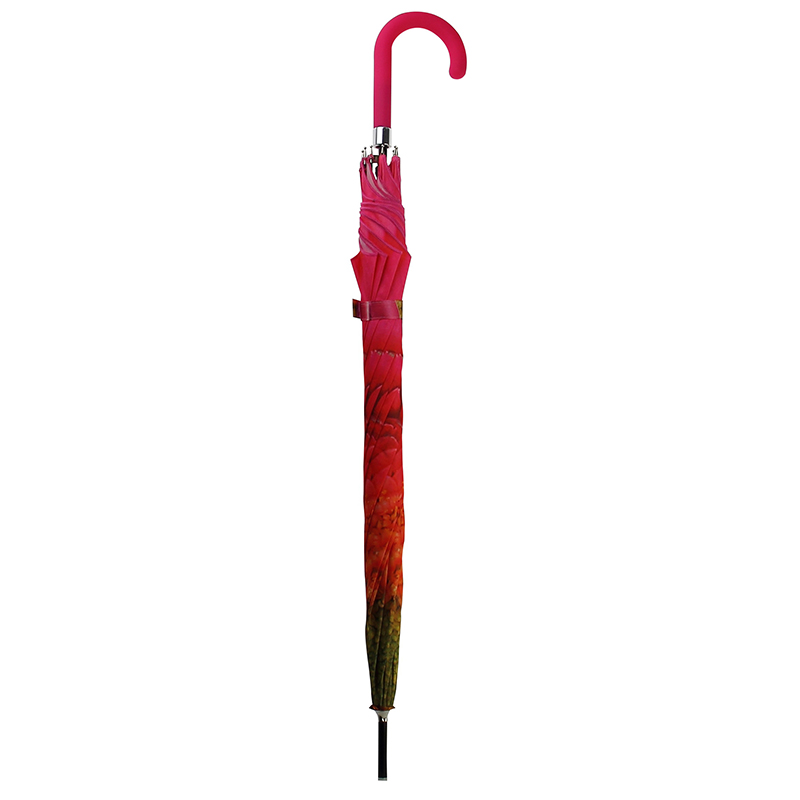Blomma paraply automatisk funktion raka paraply med anpassade
