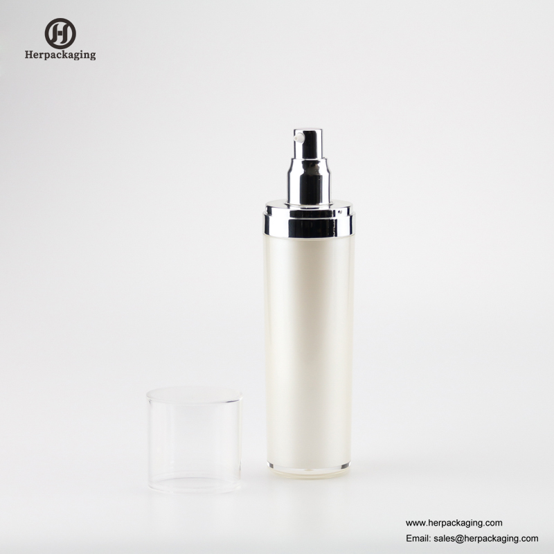 HXL321 Tom akryl, luftfri kräm och Lotion Bottle-kosmetisk förpackning
