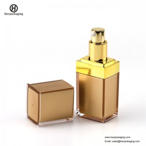 HXL324 Tom akryl, luftfri kräm och Lotion Bottle-kosmetisk förpackning