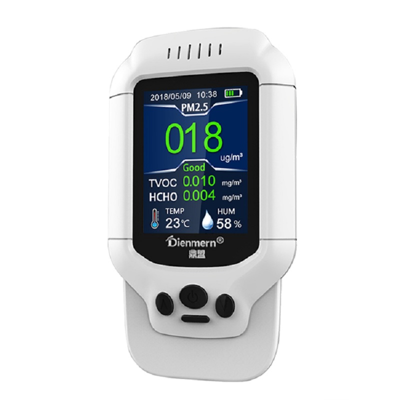 Dienmern DM502 Högkvalitativ Multifunktionell inomhusluftkvalitet Pm2.5 Detektor Monitor