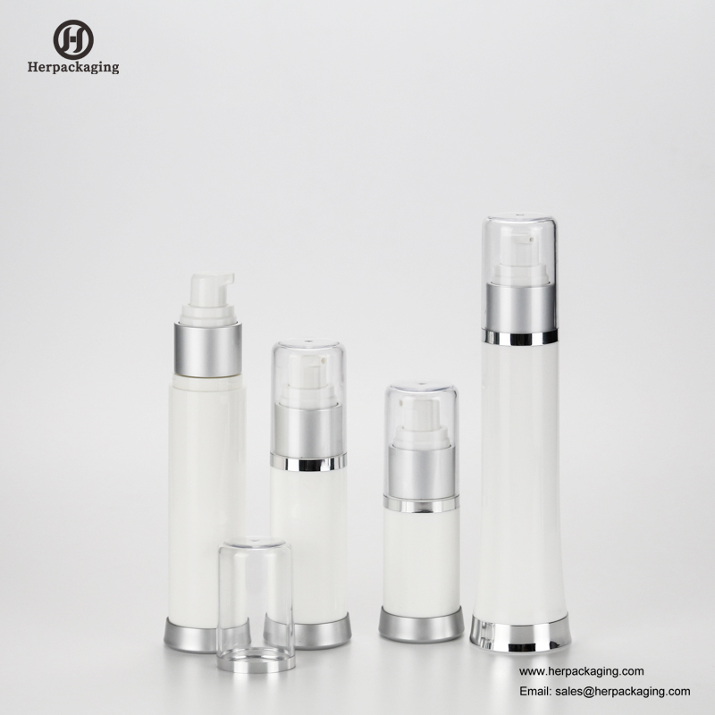HXL423 Tom akryl, luftfri kräm och Lotion Bottle-kosmetisk förpackning