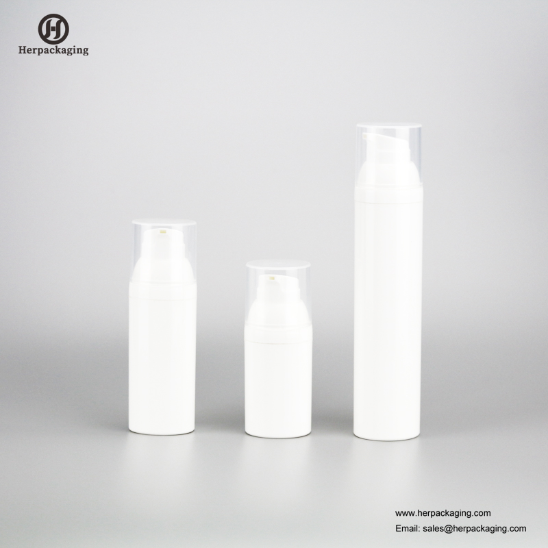HXL424 Tom akryl, luftfri kräm och Lotion Bottle-kosmetisk förpackning