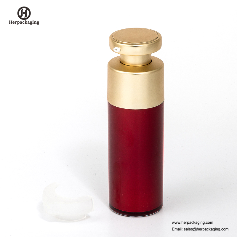 HXL3210 Tom akryl, luftfri kräm och Lotion Bottle-kosmetisk förpackning