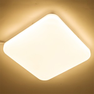TUV SAA CB Kinetic Square Installation Avgifter 16W 24W Energi Inget behov Ledningsbrytare högtalare LED Taklampa