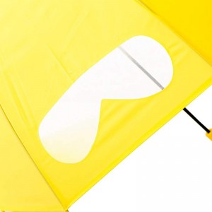 19-tums kupolformad anpassad design för barnparaplyet rakt fönster