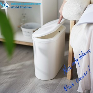 Smal återvinningslock Tryckskräp