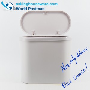 Smal återvinningslock Tryckskräp