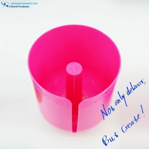 Flowerpot Shape Plastic Roll Holder