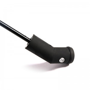 Marknadsföring av varuförsäljningsartiklar fackla handtag anpassad utskrift 3-fold paraply helautomatisk